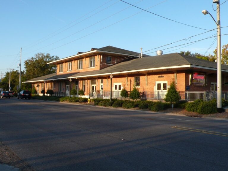 Downtown Slidell train station, October 2009